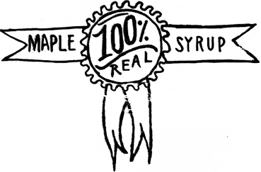 100% Real Maple Syrup